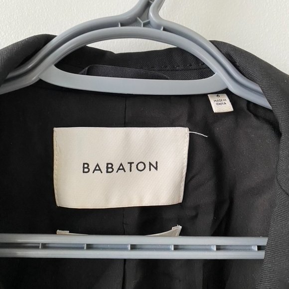Babaton Wool Black Blazer - Picture 4 of 5